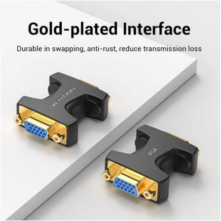 Vention Adaptador VGA hembra a VGA hembra DDGB0